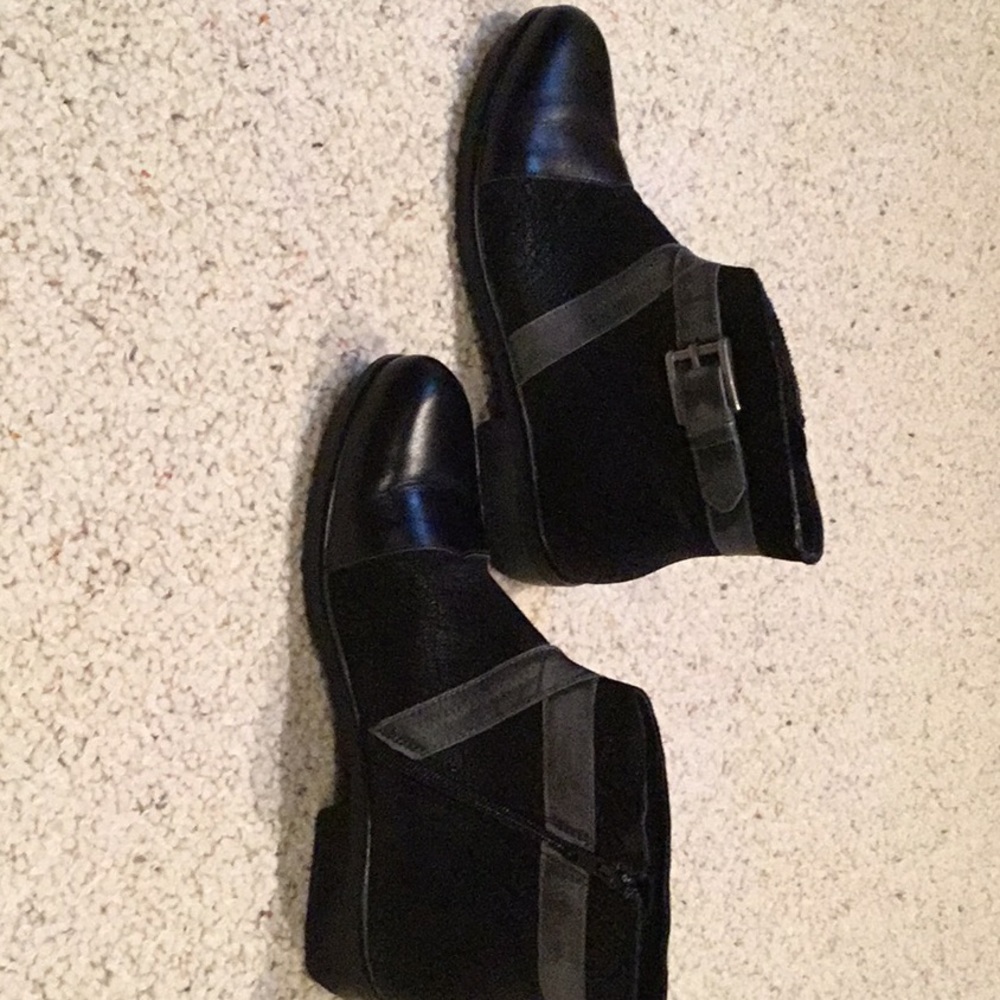 Naot boreas black bootie size 39
